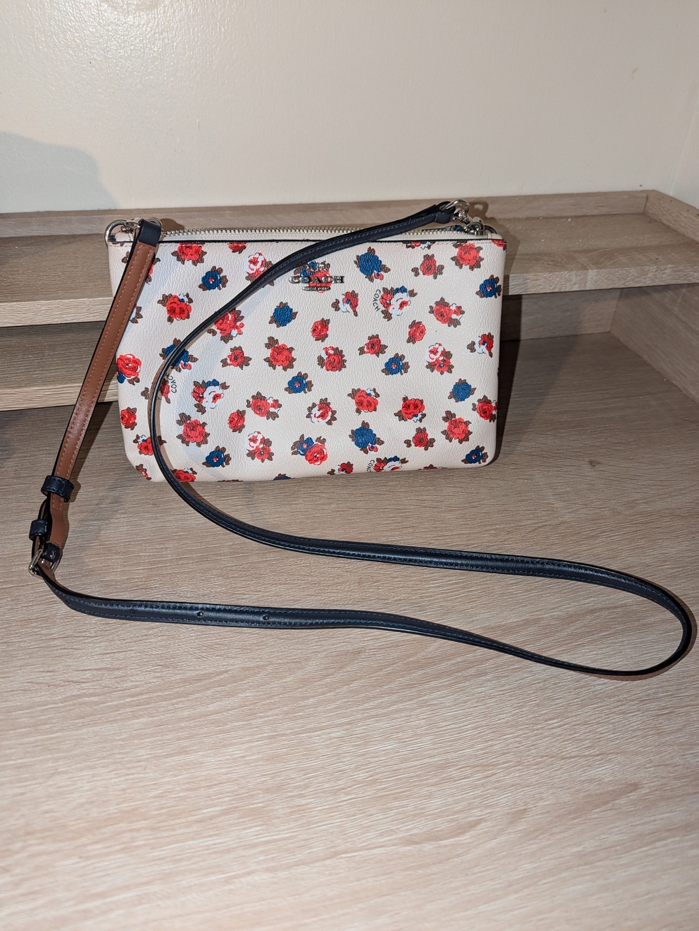 Coach Floral Crossbody